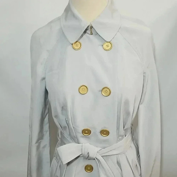 {Armani Exchange} Silver Color Trench Coat - Picture 7 of 16